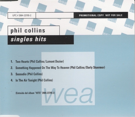 Phil Collins > Singles Hits