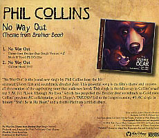 Phil Collins > No Way Out