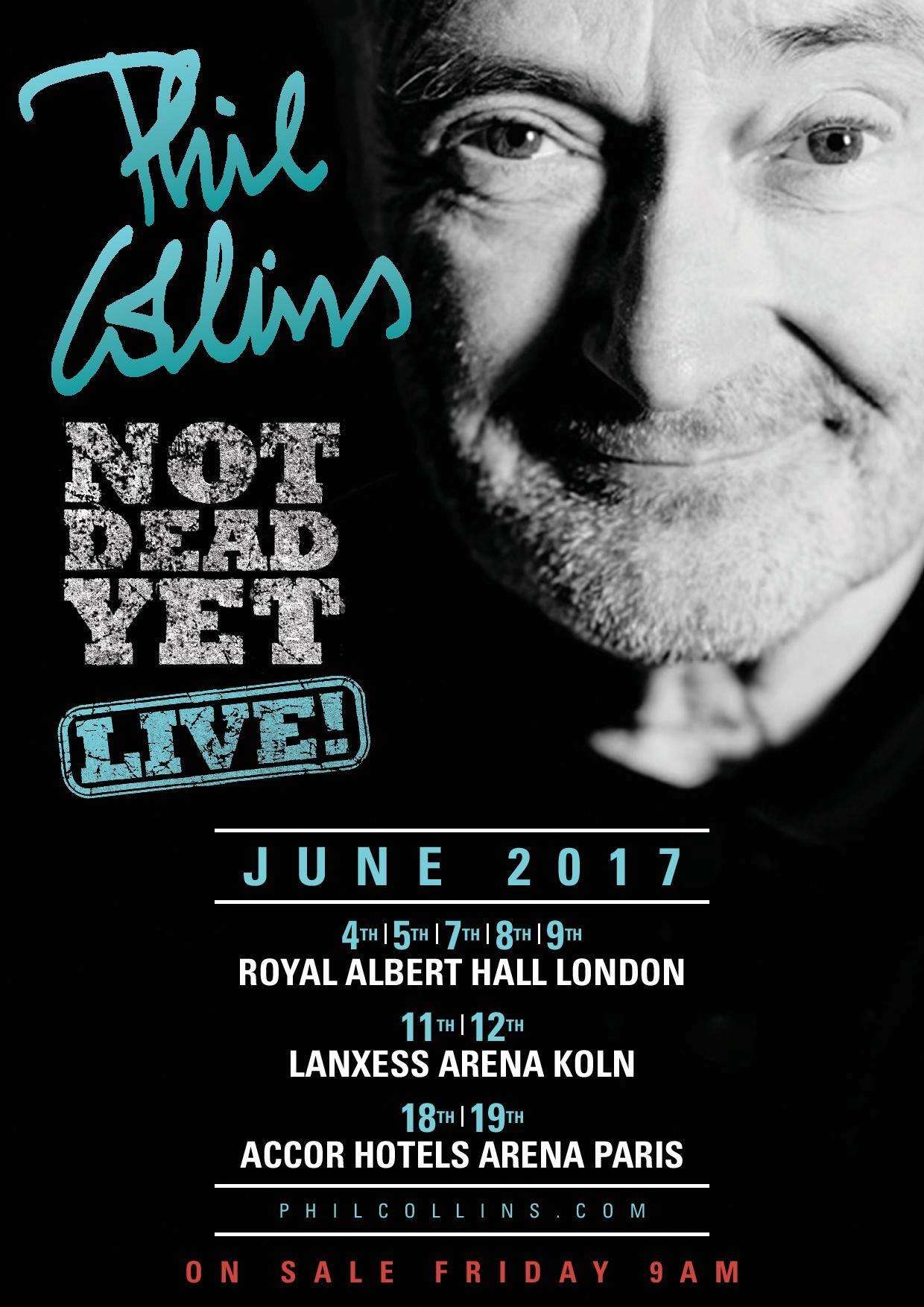 Phil Collins > First Final Farewell Tour